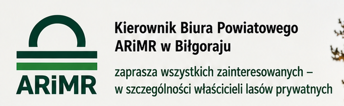 Spotkanie informacyjne - W dniu 19 Czerwca 2026 r. (Piątek) o godz. 10:00 w GOK w Łukowej dotyczące m.in. pomocy finansowej na odbudowę drzewostanu uszkodzonego w wyniku pożaru. Formy wsparcia finansowego dostępne w ARiMR.
